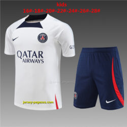 PSG Short Sleeve Kids Tracksuit