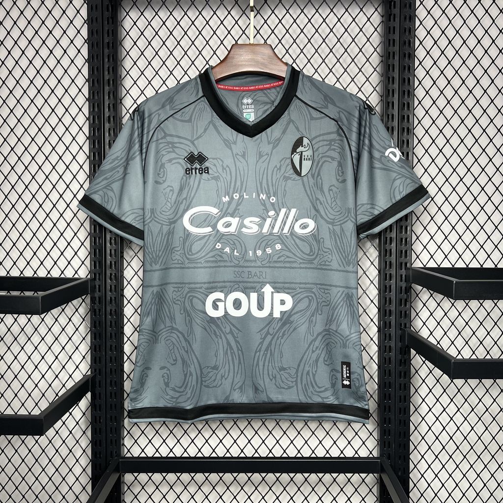 SSC Bari 2024-25 Grey Jersey SSC Bari 2024-25 Grey Jersey