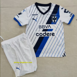 Rayados Monterrey Away Kids Kits Children Shirt Soccer Jerseys