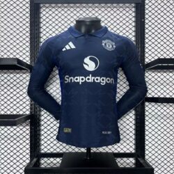 Manchester United 2024-25 Away Long Sleeves Jersey Player Version