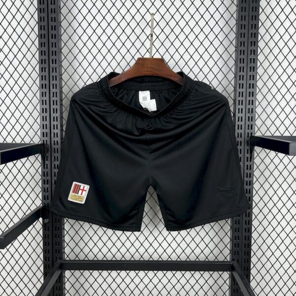 AC Milan 2024-25 125th Black goalkeeper Shorts