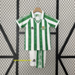 Real Betis Home Retro Kid Kits Youth Apparels