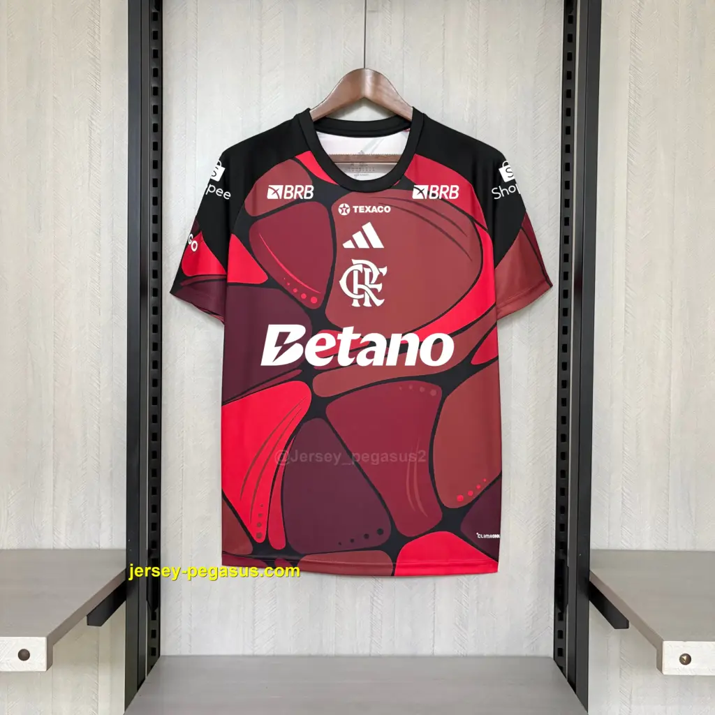 2026-27 Flamengo Pre-match All Sponsors Jersey S–XXXXL