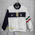 1994 Italy White Full Zipper Jacket Windbreaker