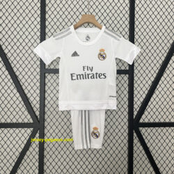 Real Madrid Home Retro Kids Kits Children Sets Football