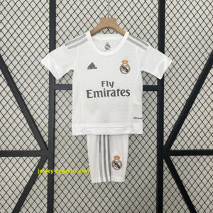 Real Madrid Home Retro Kids Kits Children Sets Football