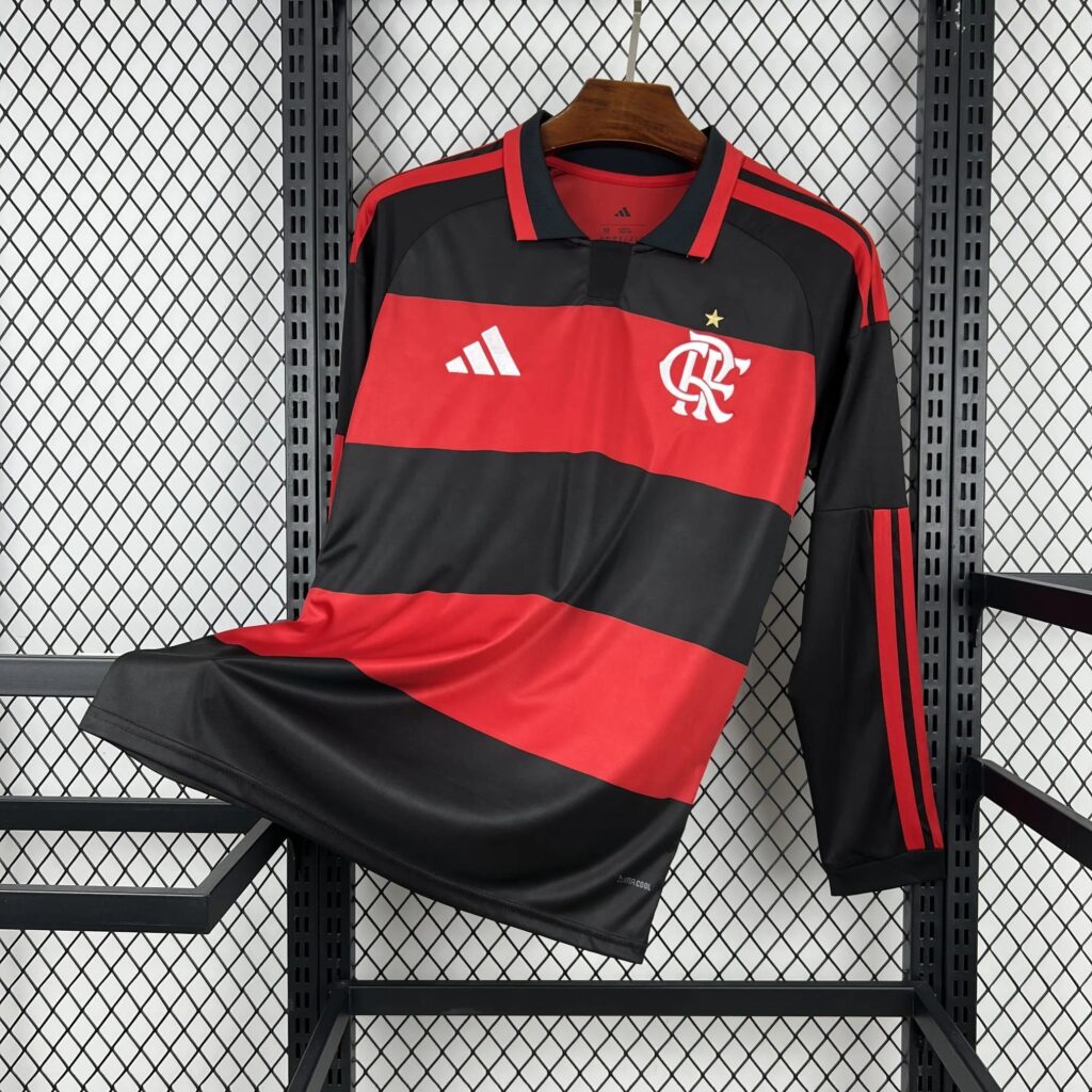Flamengo 2026-27 Home Long Sleeve Jersey