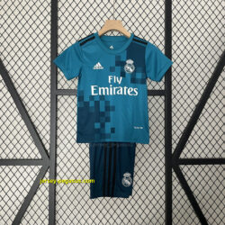 Real Madrid Third Away Retro Kids Kit Soccer Jersey