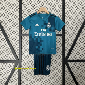 Real Madrid Third Away Retro Kids Kit Soccer Jersey