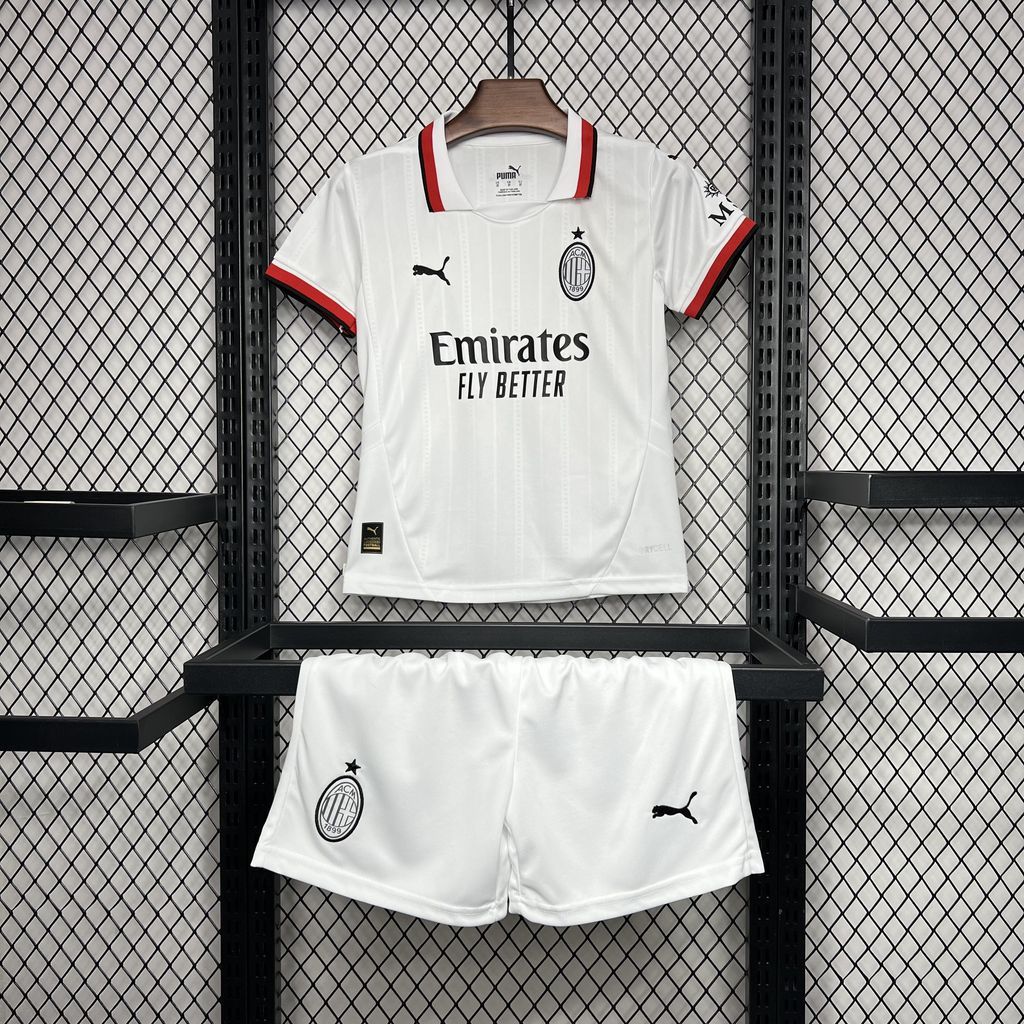 AC Milan 2024-25 Away Kids Kit AC Milan 2024-25 Away Kids Kit