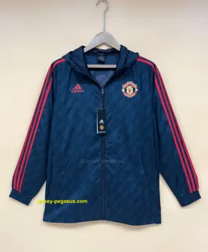 2022 M-U Windbreaker Black Red Edge