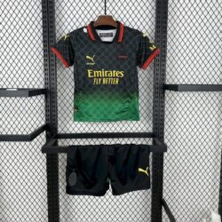 AC Milan 2025-26 Co-Branded Black Edition Kids Kit