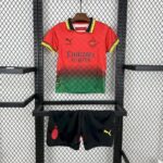 AC Milan 2025-26 Co-Branded Red Edition Kids Kit