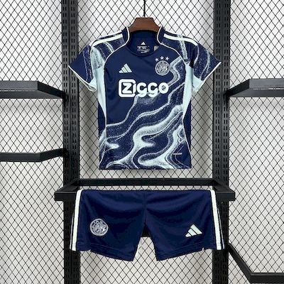 Ajax 2025-26 Away Kids Kit Ajax 2025-26 Away Kids Kit