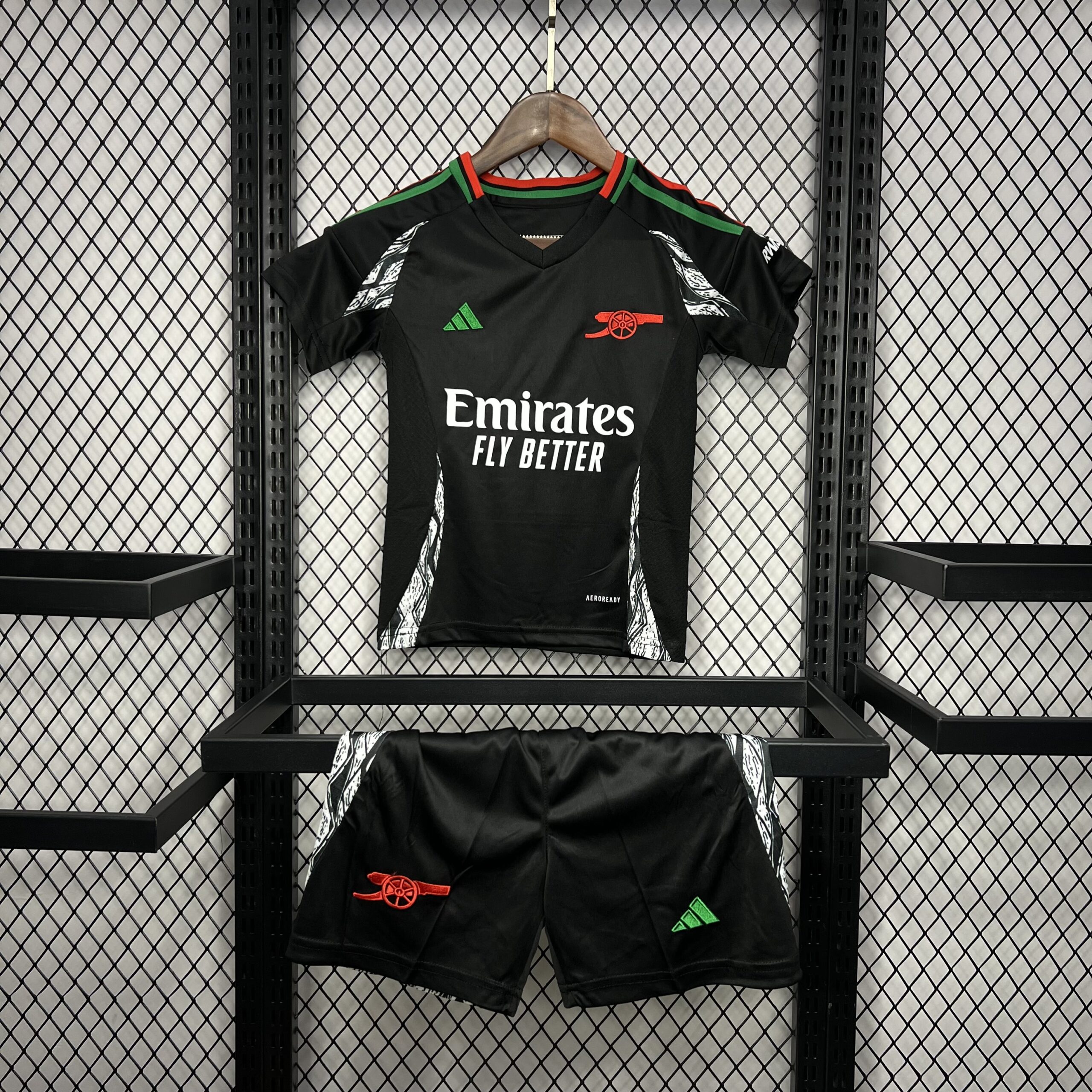 Arsenal 2024-25 Away Kids Kit Arsenal 2024-25 Away Kids Kit
