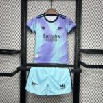 Arsenal 2024-25 Third Away Kids Kit