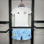 Aston Villa 2024-25 Away Kids Kit