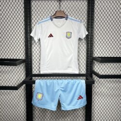 Aston Villa 2024-25 Away Kids Kit