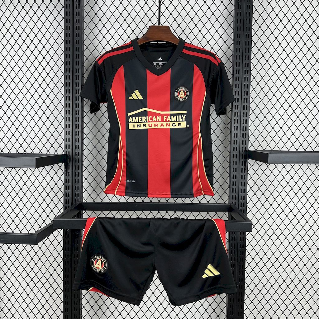 Atlanta United 2025-26 Home Kids Kit Atlanta United 2025-26 Home Kids Kit