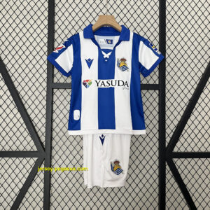 Real Sociedad Home Kid Kits Youth Apparels Sport