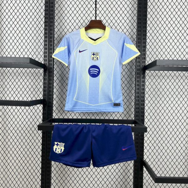 Barcelona 2025-26 blue special edition Kids Kit