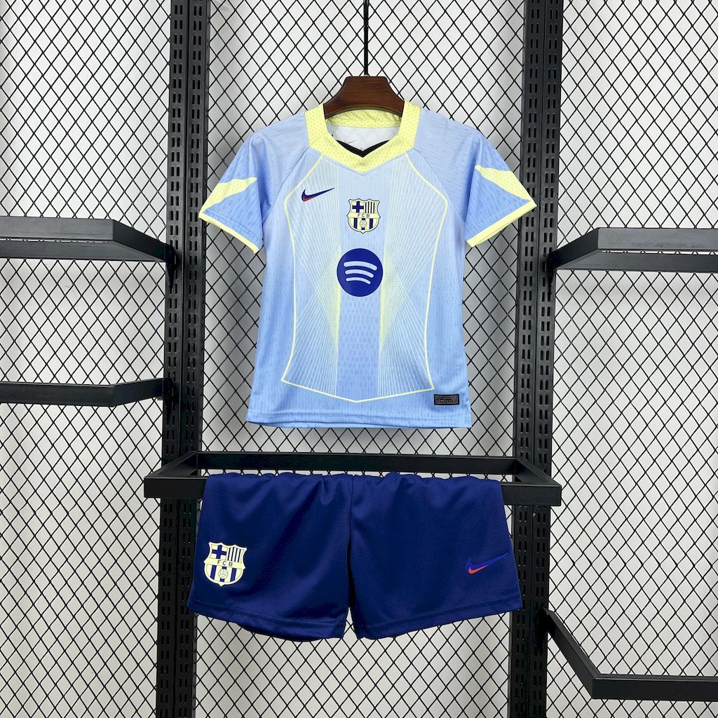 Barcelona 2025-26 blue special edition Kids Kit Barcelona 2025-26 blue special edition Kids Kit