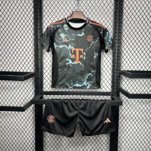 Bayern Munich 2024-25 Away Kids Kit