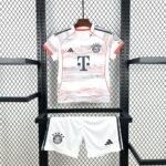 Bayern Munich 2025-26 Away Kids Kit