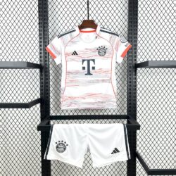 Bayern Munich 2025-26 Away Kids Kit