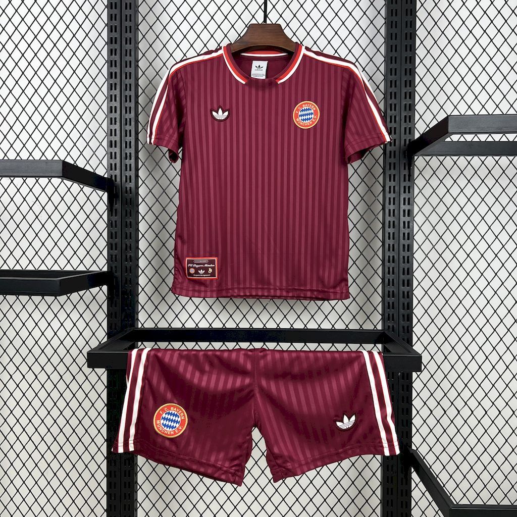 Bayern Munich 2025-26 Terrace Icons Kids Kit Bayern Munich 2025-26 Terrace Icons Kids Kit