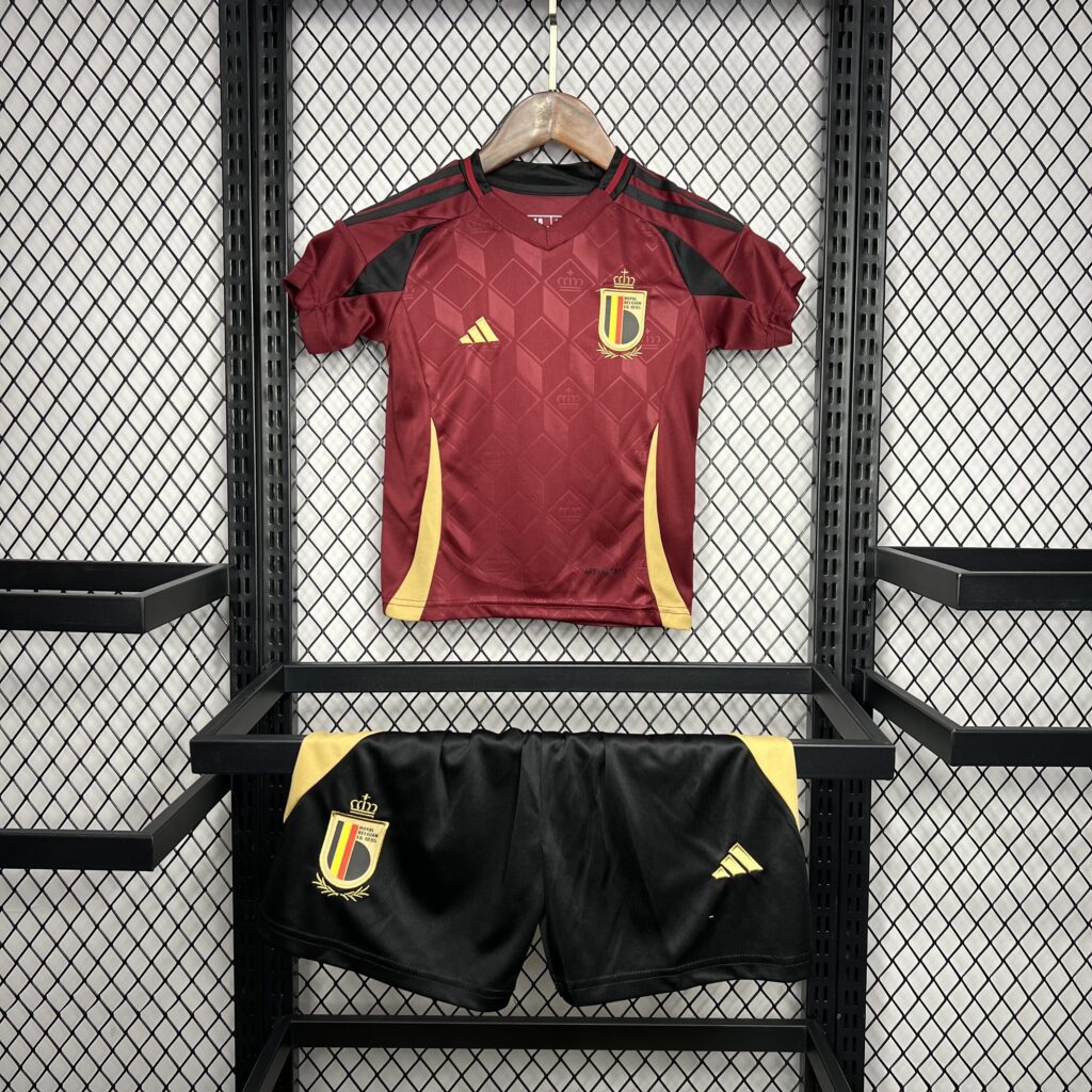 Belgium 2024-25 Euro Home Kids Kit
