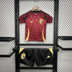 Belgium 2024-25 Euro Home Kids Kit