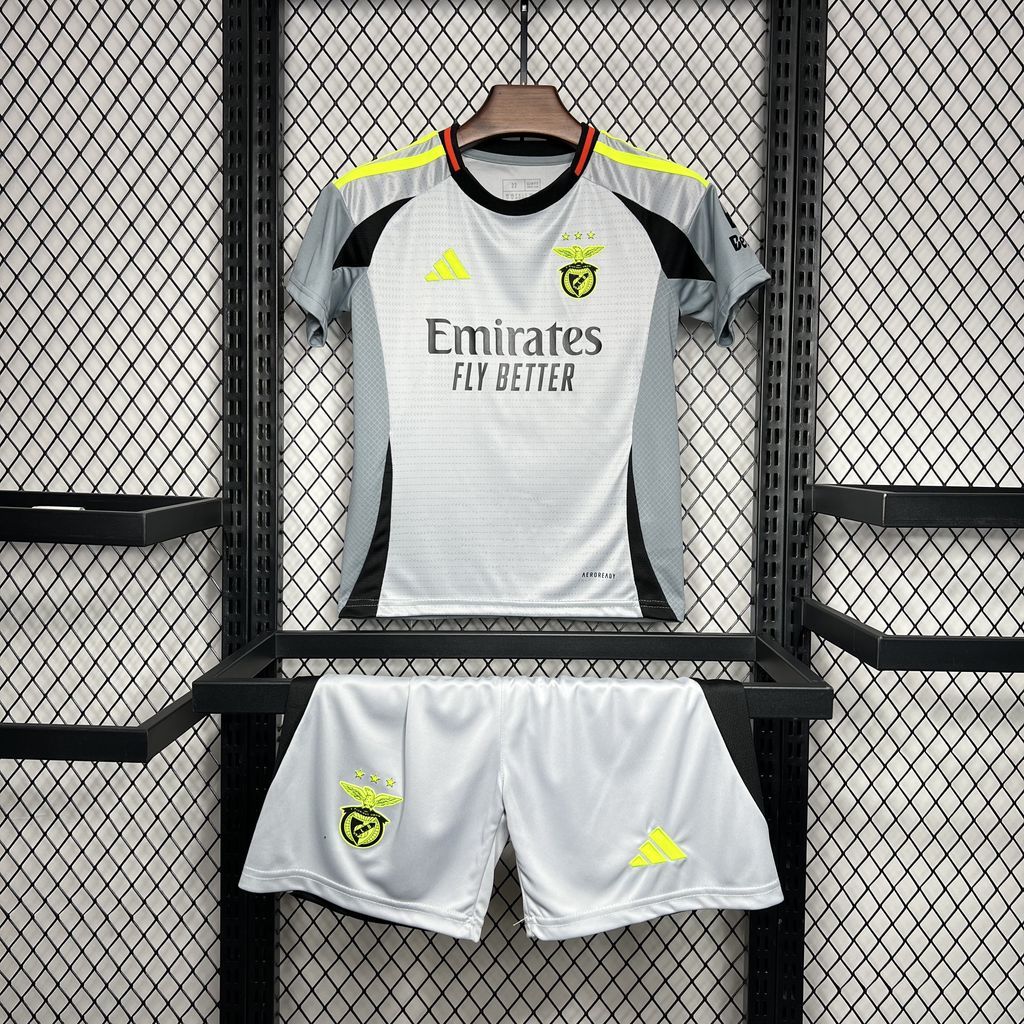 Benfica 2024-25 Third Away Kids Kit Benfica 2024-25 Third Away Kids Kit
