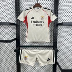 Benfica 2025-26 Away Kids Kit