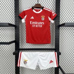 Benfica 2025-26 Home Kids Kit