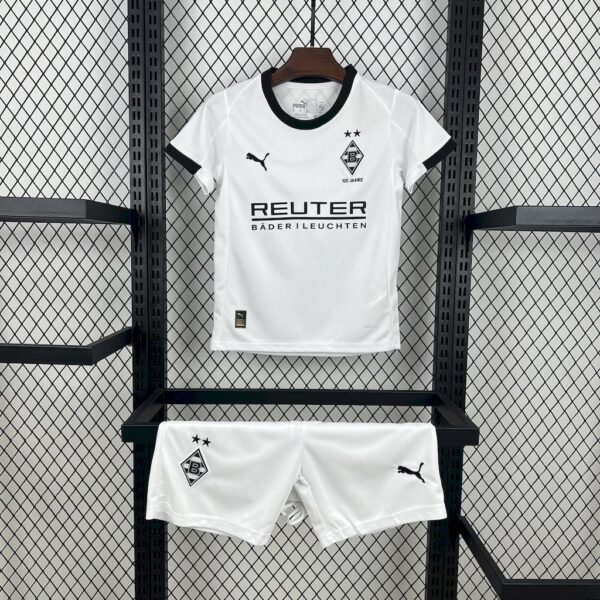 Borussia Mönchengladbach 2025-26 Home Kids Kit
