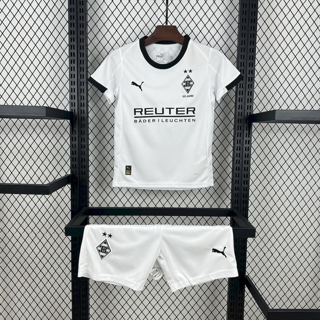 Borussia Mönchengladbach 2025-26 Home Kids Kit Borussia Mönchengladbach 2025-26 Home Kids Kit