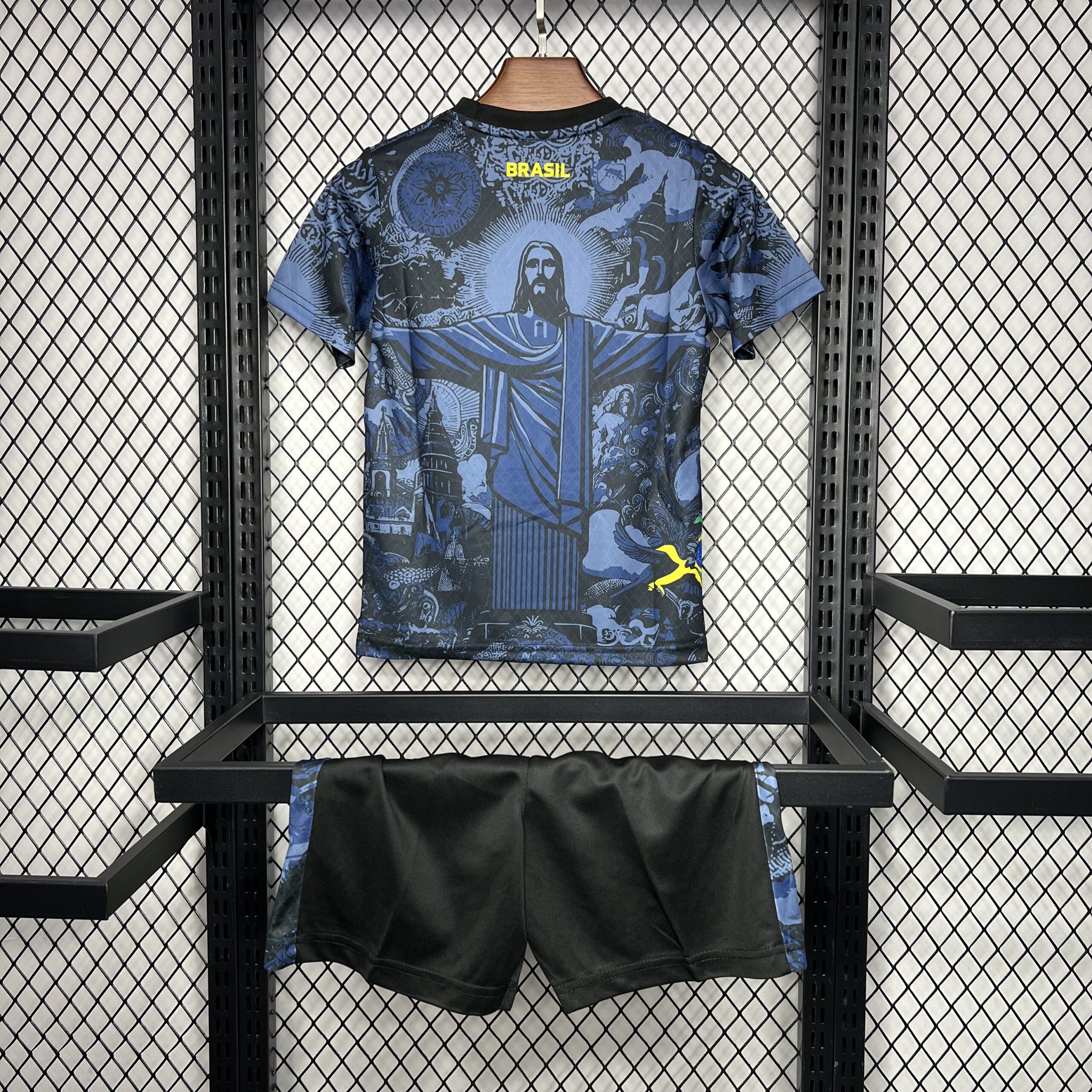 Brazil 2024-25 Special Edition Dark Blue Kids Kit Brazil 2024-25 Special Edition Dark Blue Kids Kit