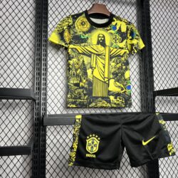 Brazil 2024-25 Special Edition Yellow Kids Kit
