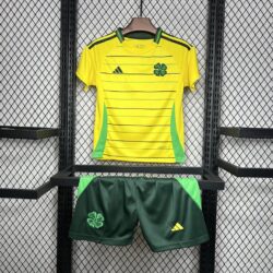 Celtic 2024-25 Away Kids Kit