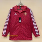 2022 M-U Windbreaker red white edge