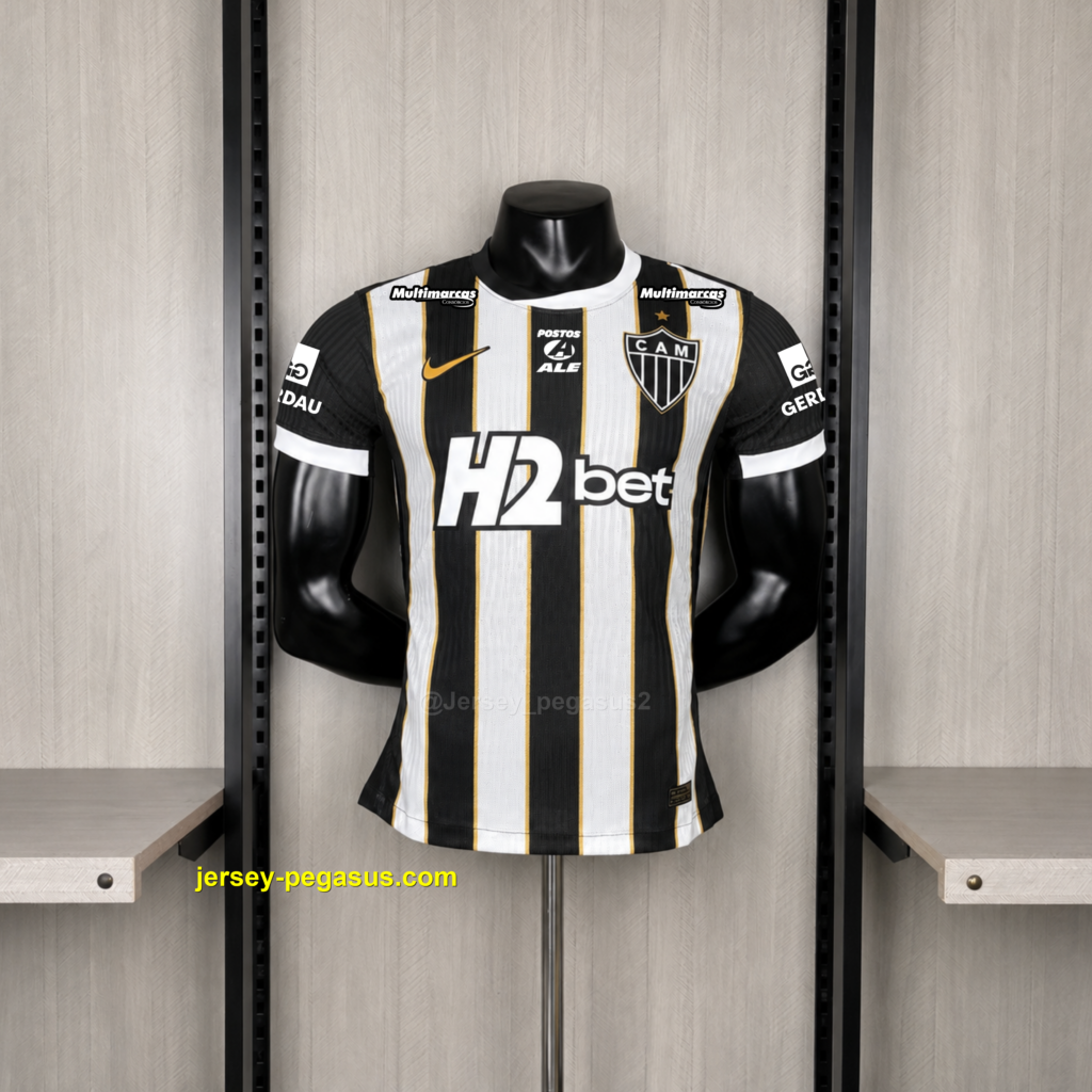 2026-27 Player Version Atlético Mineiro Home All Sponsors Jersey