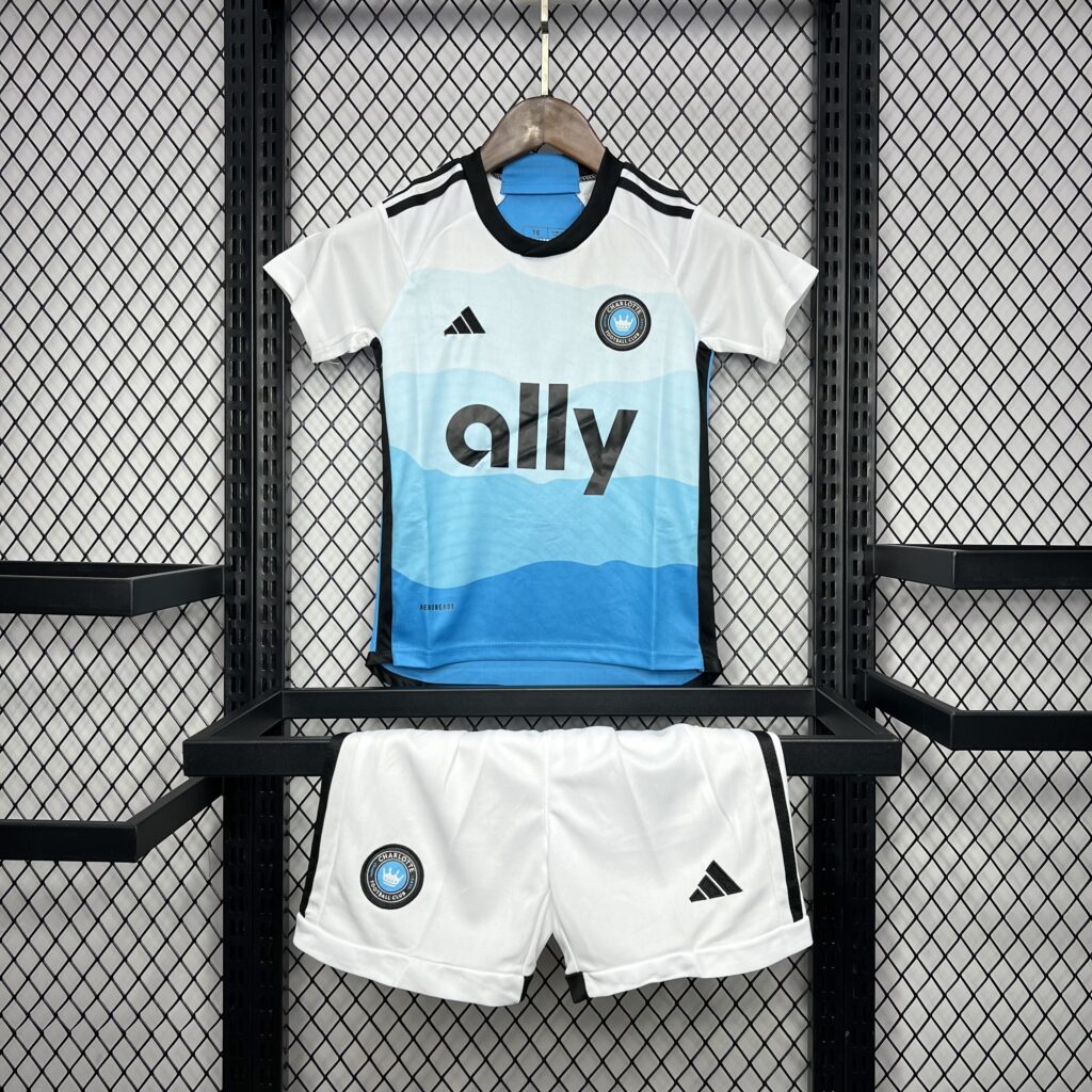 Charlotte FC 2024-25 Home Kids Kit