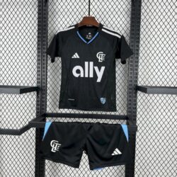 Charlotte FC 2025-26 Away Kids Kit