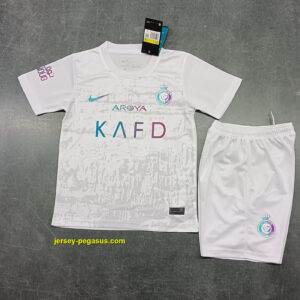 Saudi Al-Nassr Third Kids Kit Football Jersey