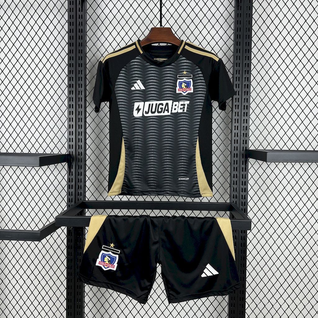 Colo Colo 2025-26 Away Kids Kit