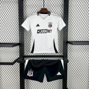 Colo Colo 2025-26 Home Kids Kit