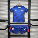 Croatia 2024-25 Euro Away Kids Kit