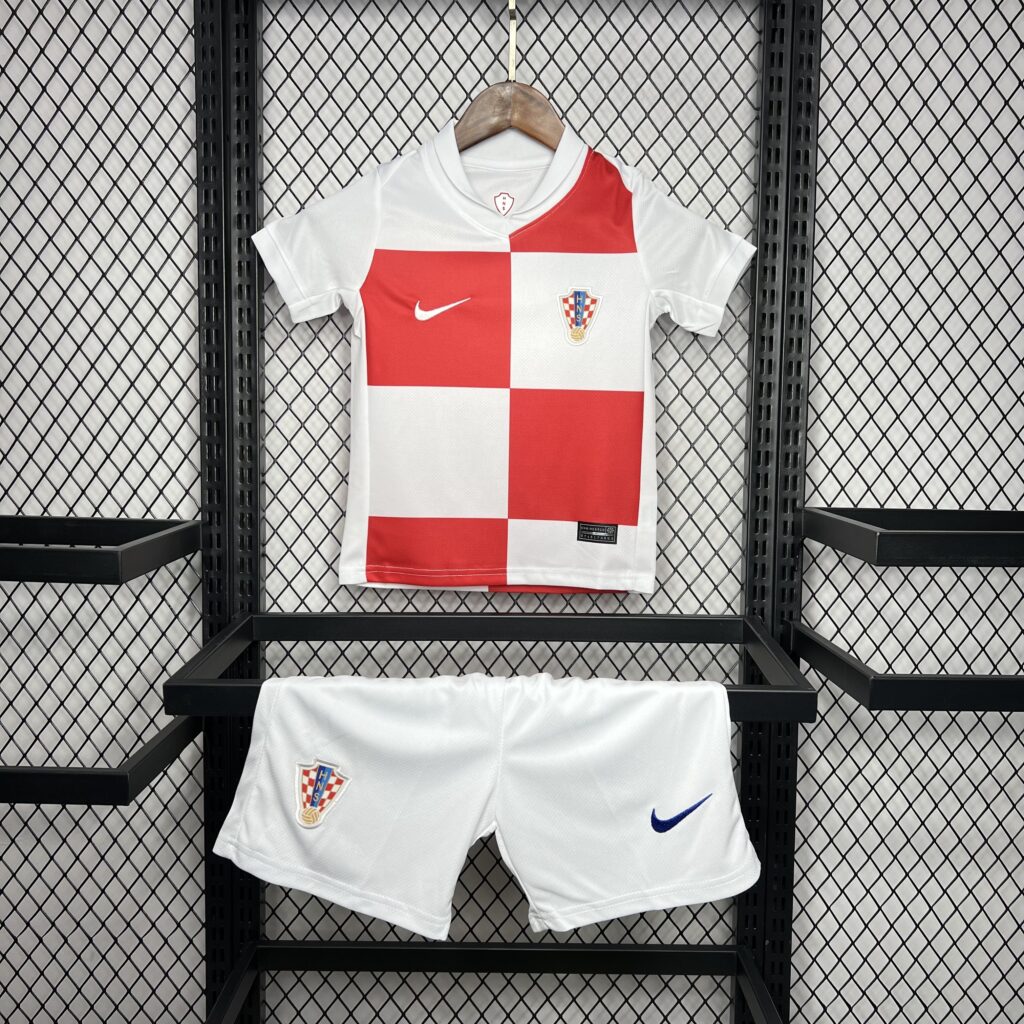 Croatia 2024-25 Euro Home Kids Kit