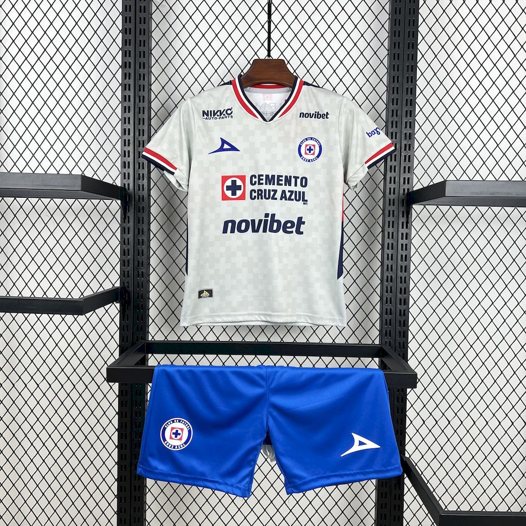 Cruz Azul 2025-26 Away Kids Kit